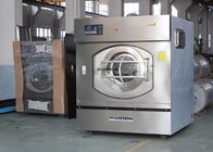 Automatic Commercial Laundromat Equipment , Stainless Steel Washer Dryer