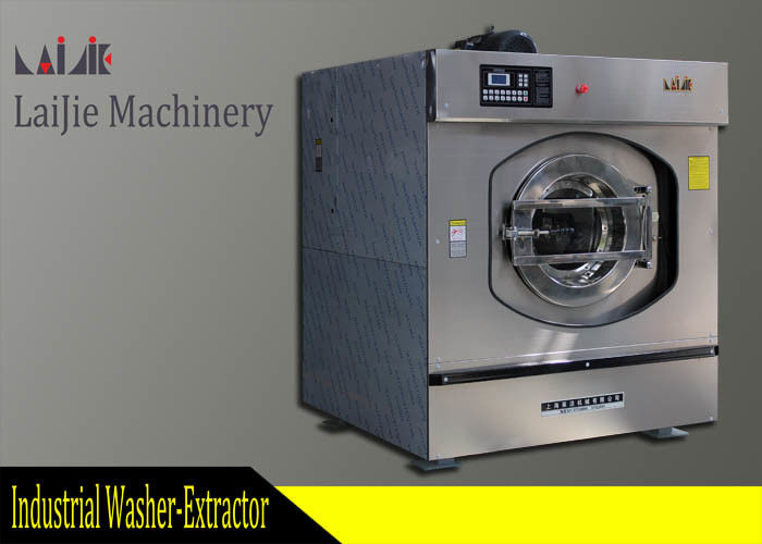 Fully Automatic Commercial Laundry Washing Machine / Laundromat Washer And Dryer