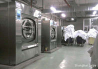 Front Loading Hospital Laundry Equipment / Commercial Washer Extractor