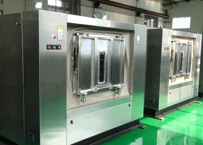 2022 new design hospital medical auto hygiene 100kg industrial barrier washer extractor washing machine