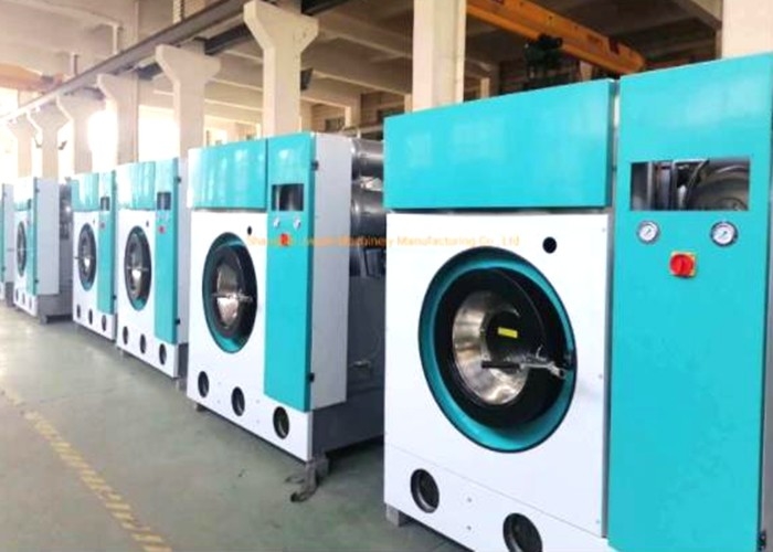 Laundromats Heavy Duty Dry Cleaning Machine With Distillation Tank 8kg 10kg 12kg 16kg
