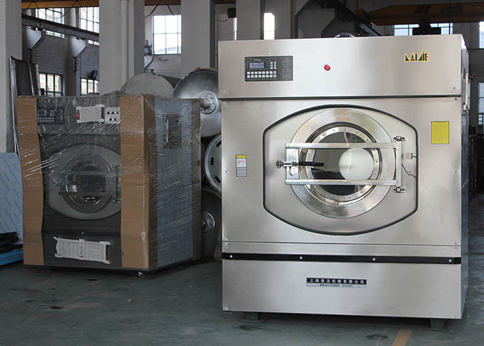 High Stability Hospital Laundry Equipment Washing Machine With Emergency Stop