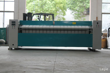 Bedsheet Laundry Flatwork Ironer / Industrial Ironing Equipment With 800mm Diameter