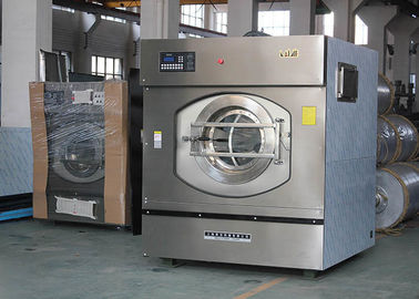 High Spin Electric Heating Commercial Washing Machine , Professional Laundry Machines