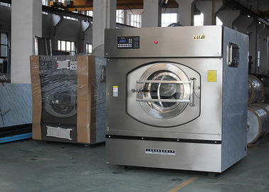 Large Drum Hospital Laundry Equipment , Industrial Clothes Washing Machine